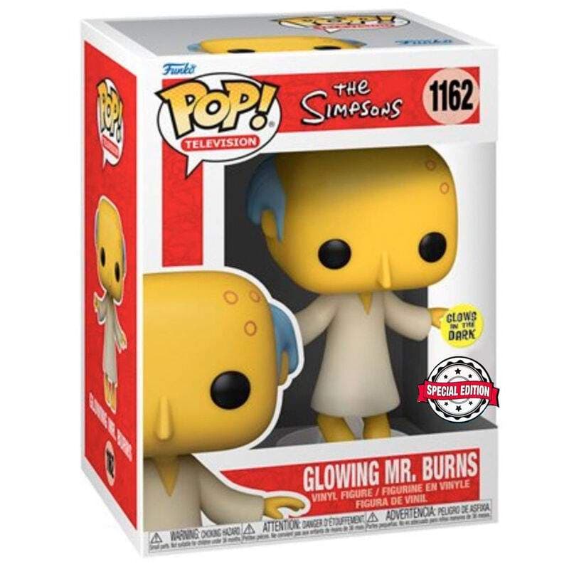 POP-figur Simpsons Glowing Mr. Burns Eksklusiv