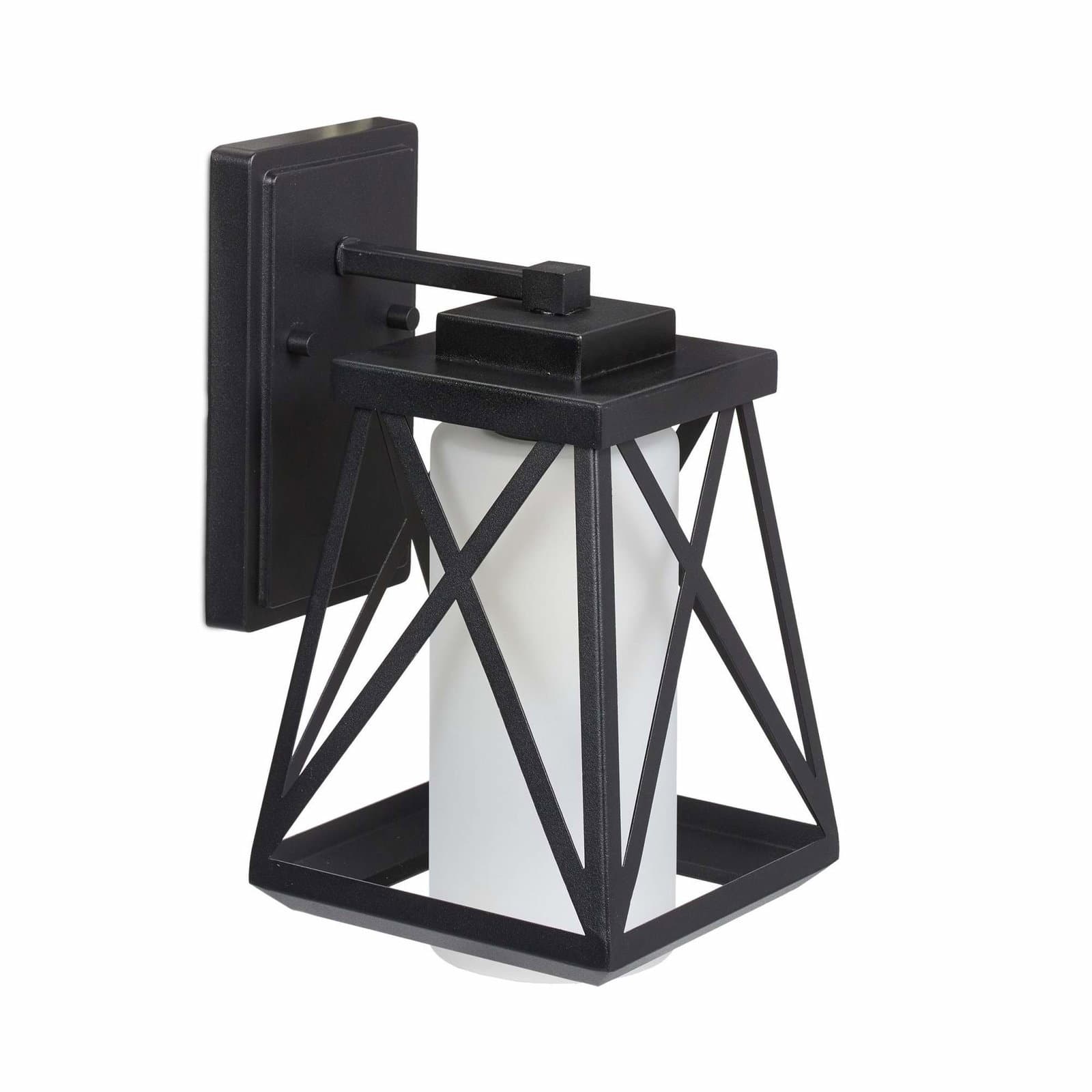 Utendørs Vegglampe Sort