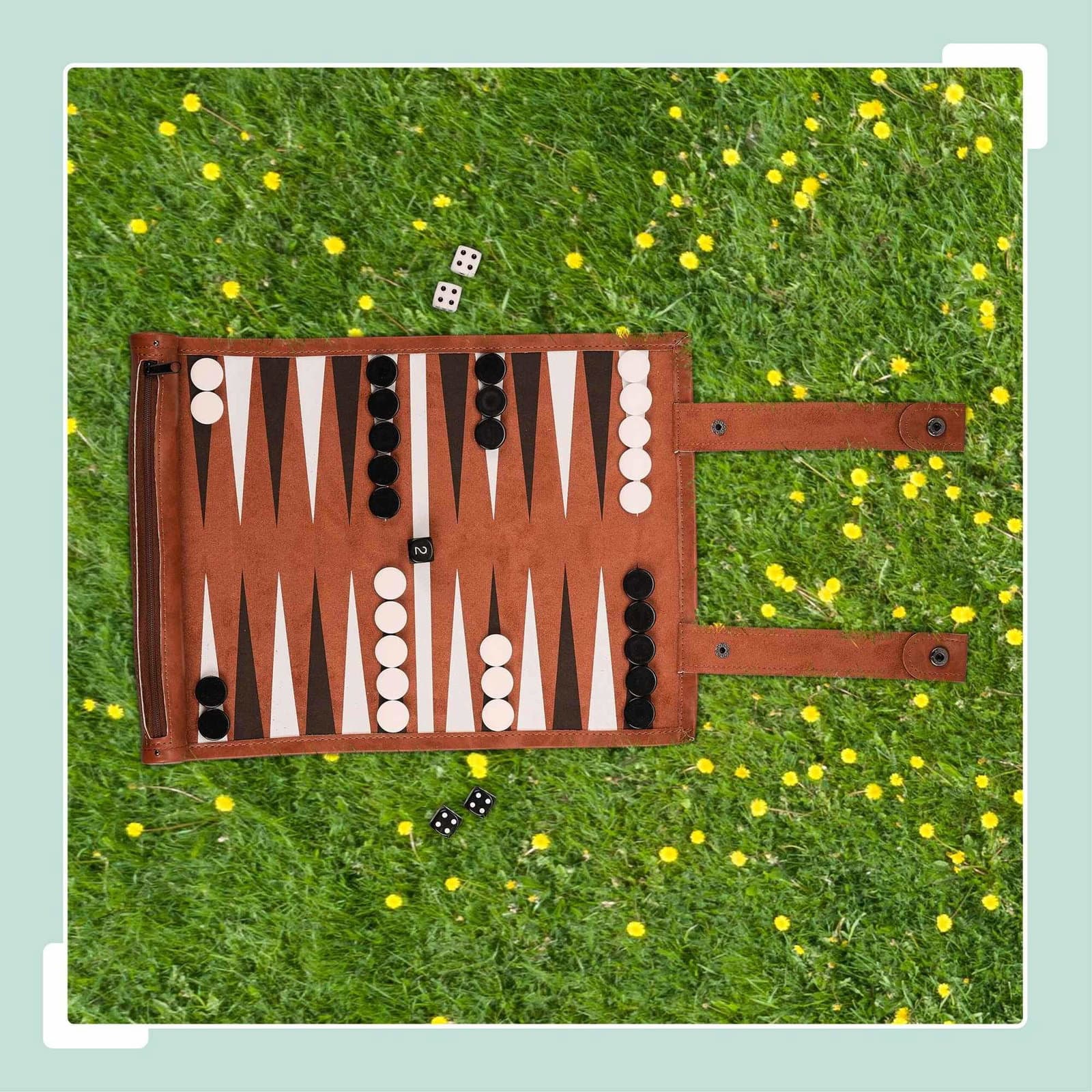 Backgammon å rulle