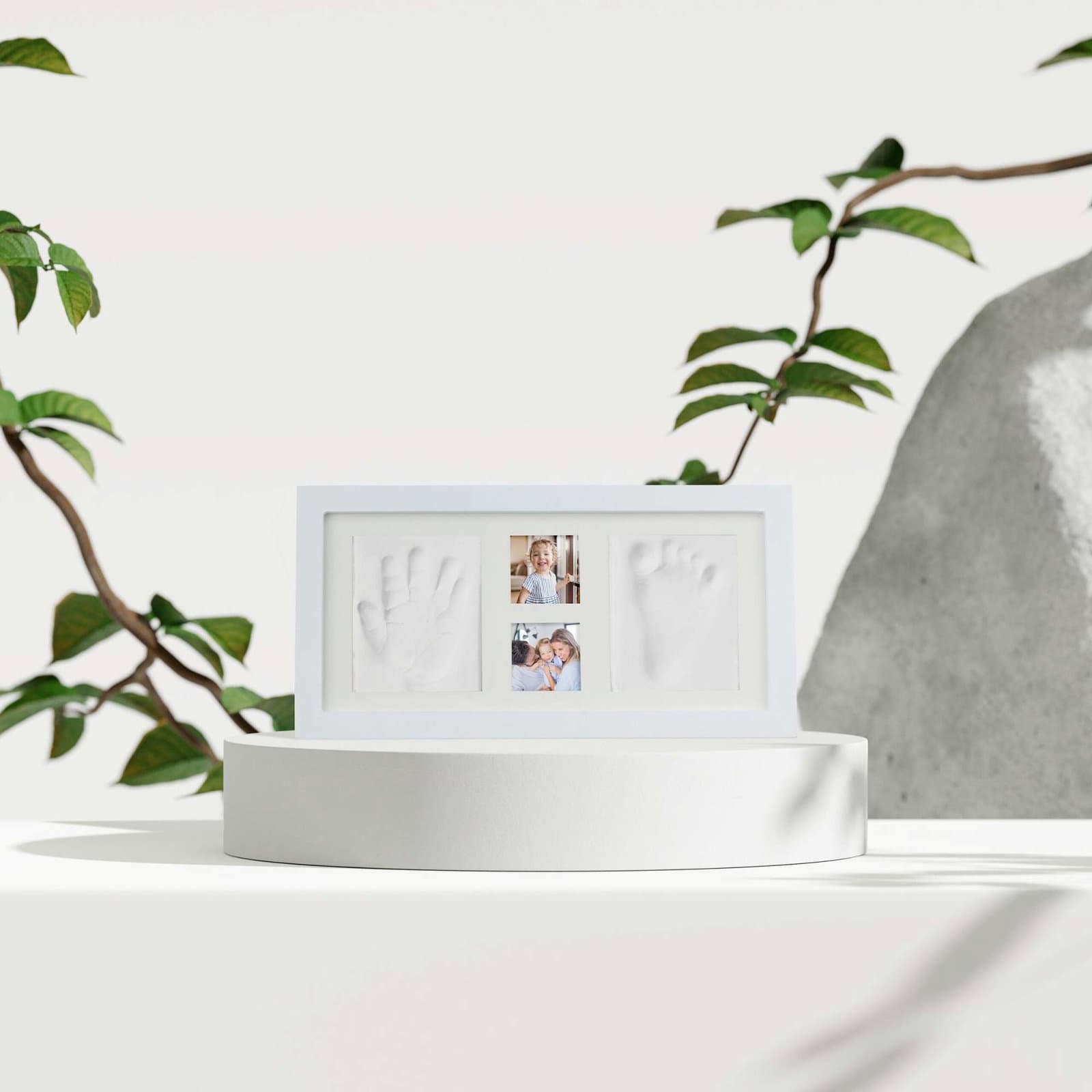 Gipssett for baby med fotoramme view 2