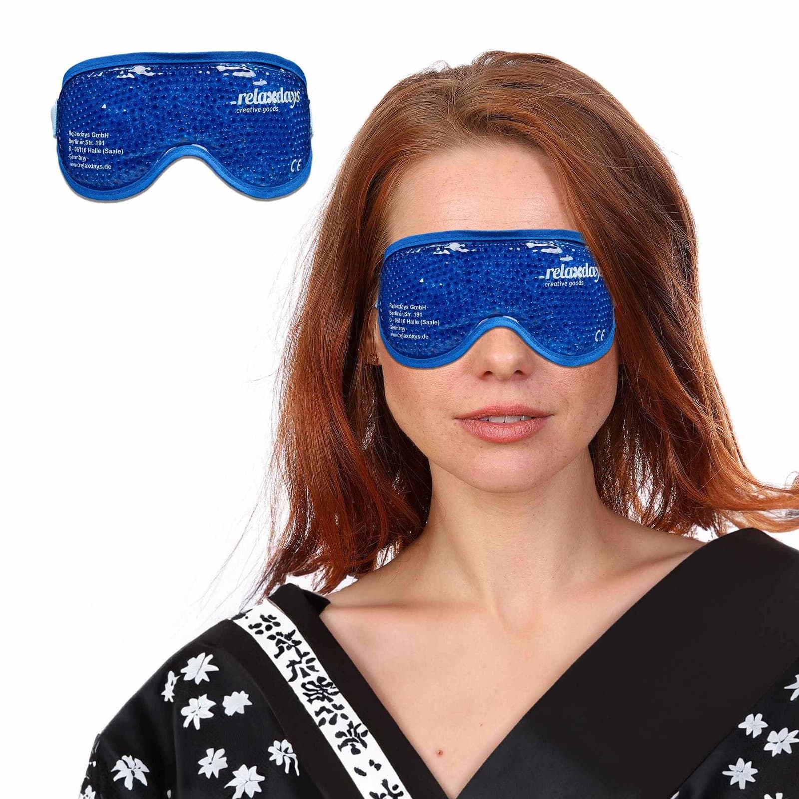 Kjølende øyemaske sett med 2