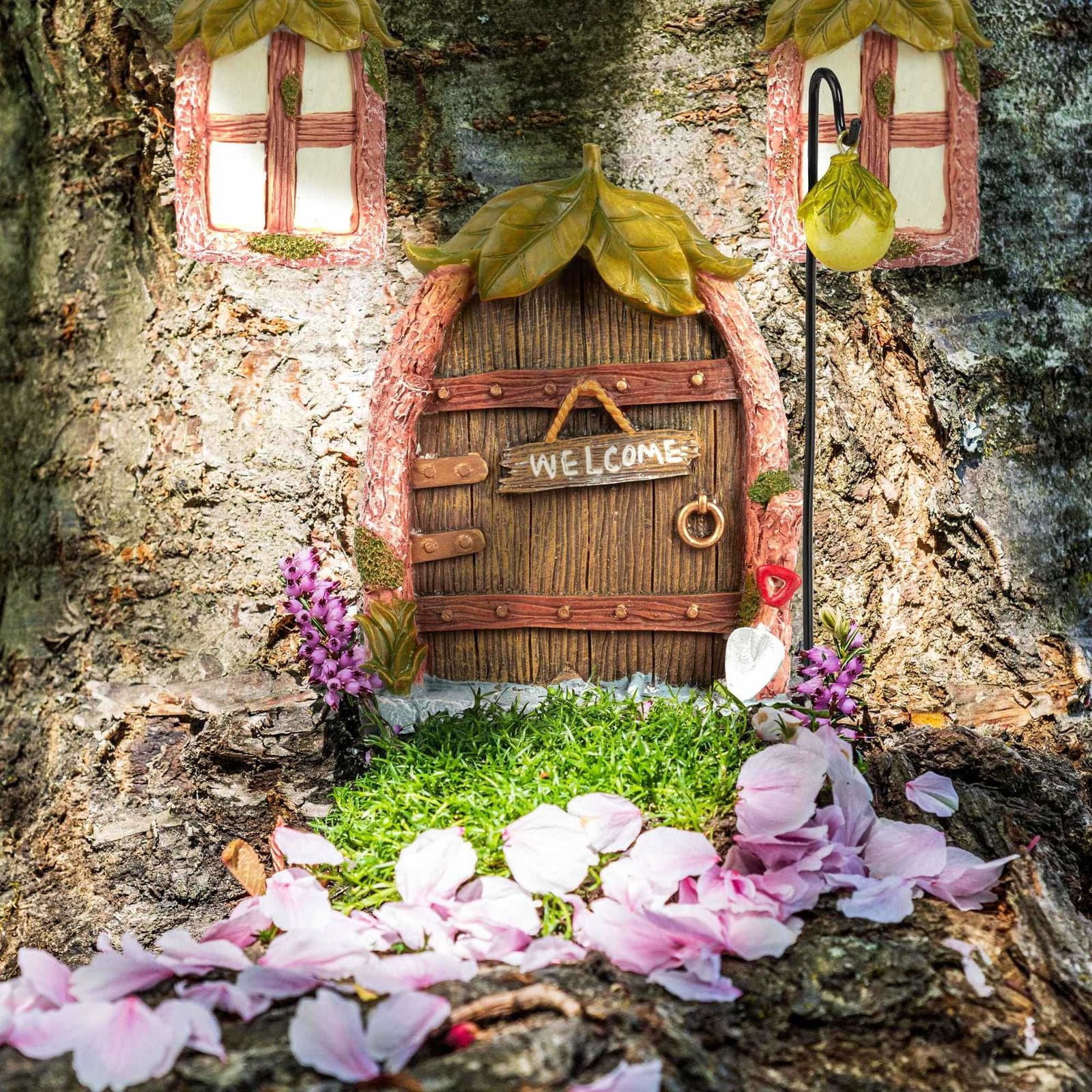 Fairy dørsett "Ceiling of leaves" view 2