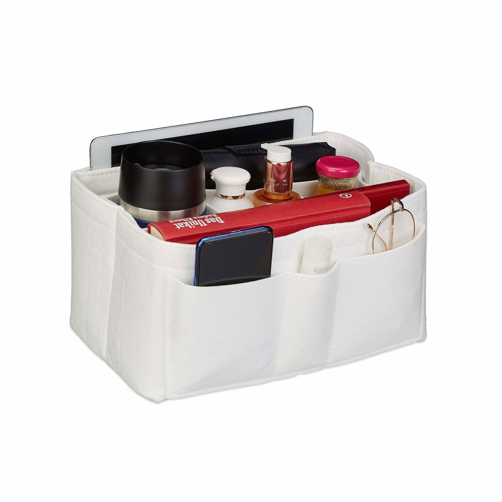 Veske Organizer Veske Filt Hvit