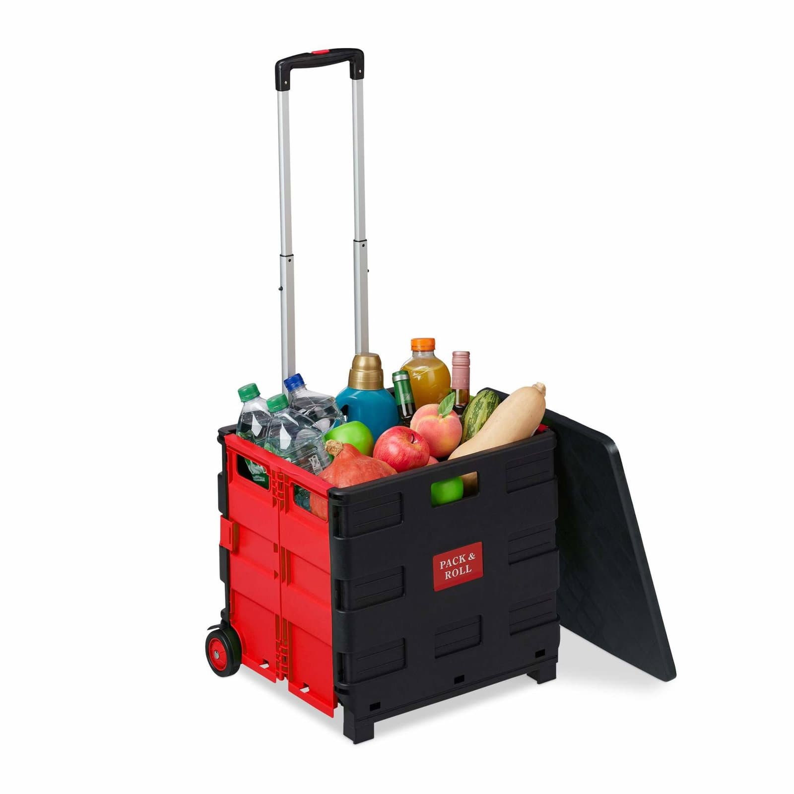 Sammenleggbar handlekurv