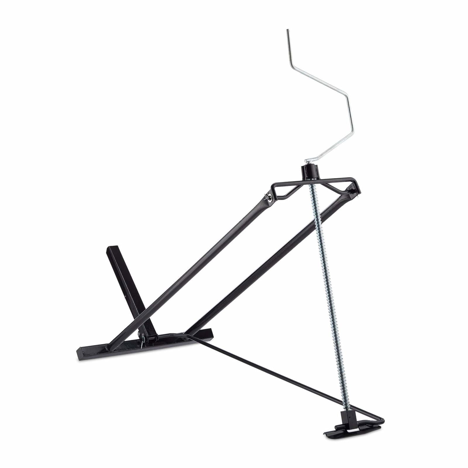 Svart gressklipperlift