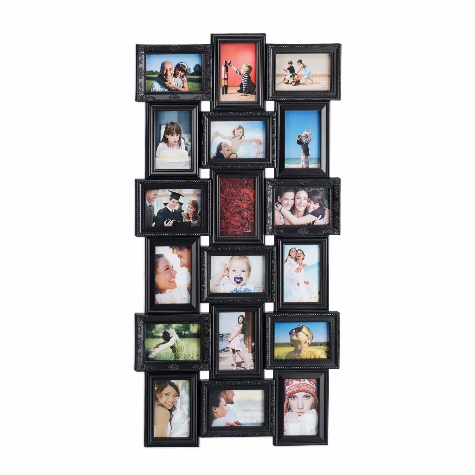Collageramme for 18 bilder
