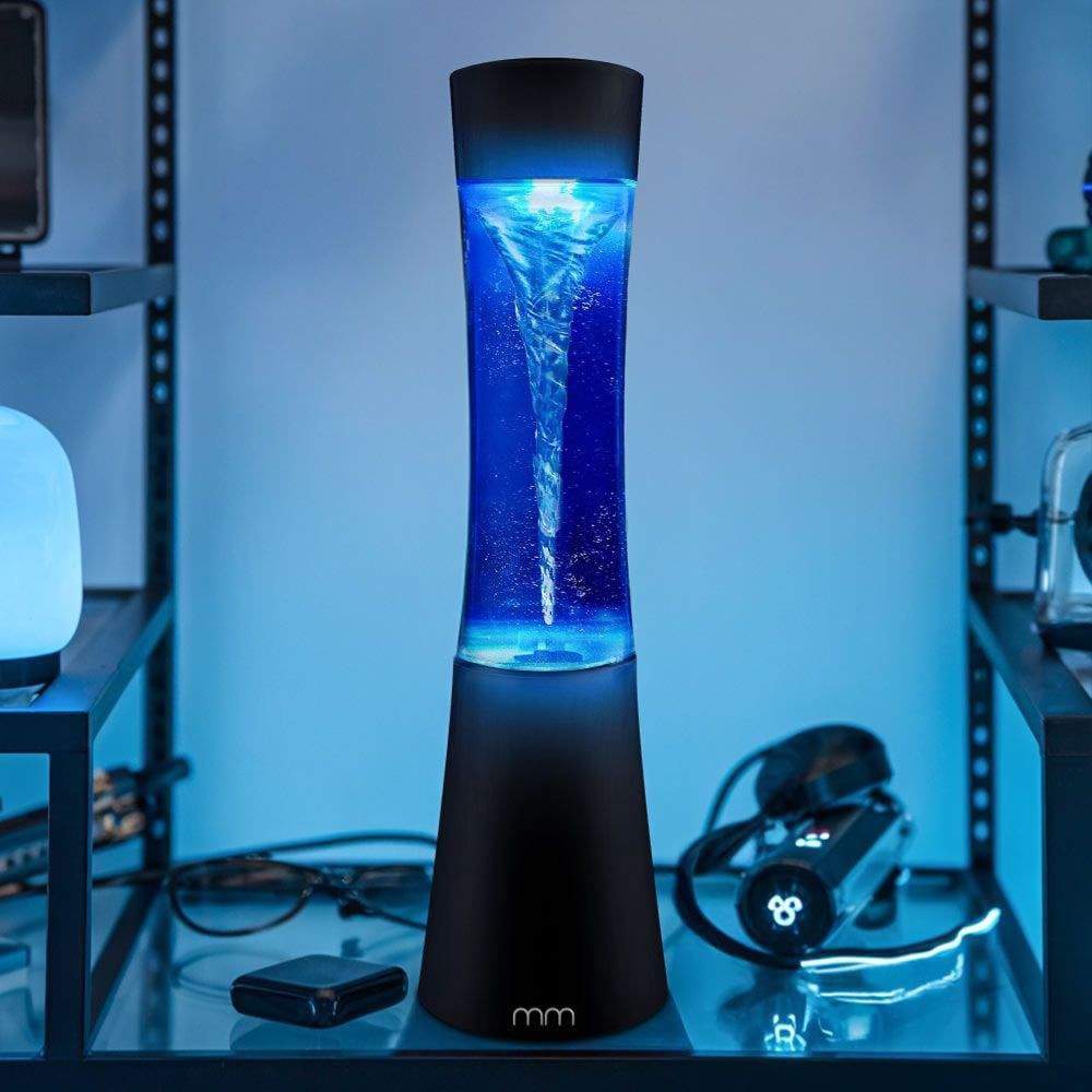 Tornado-lampe med fascinerende RGB LED-farger