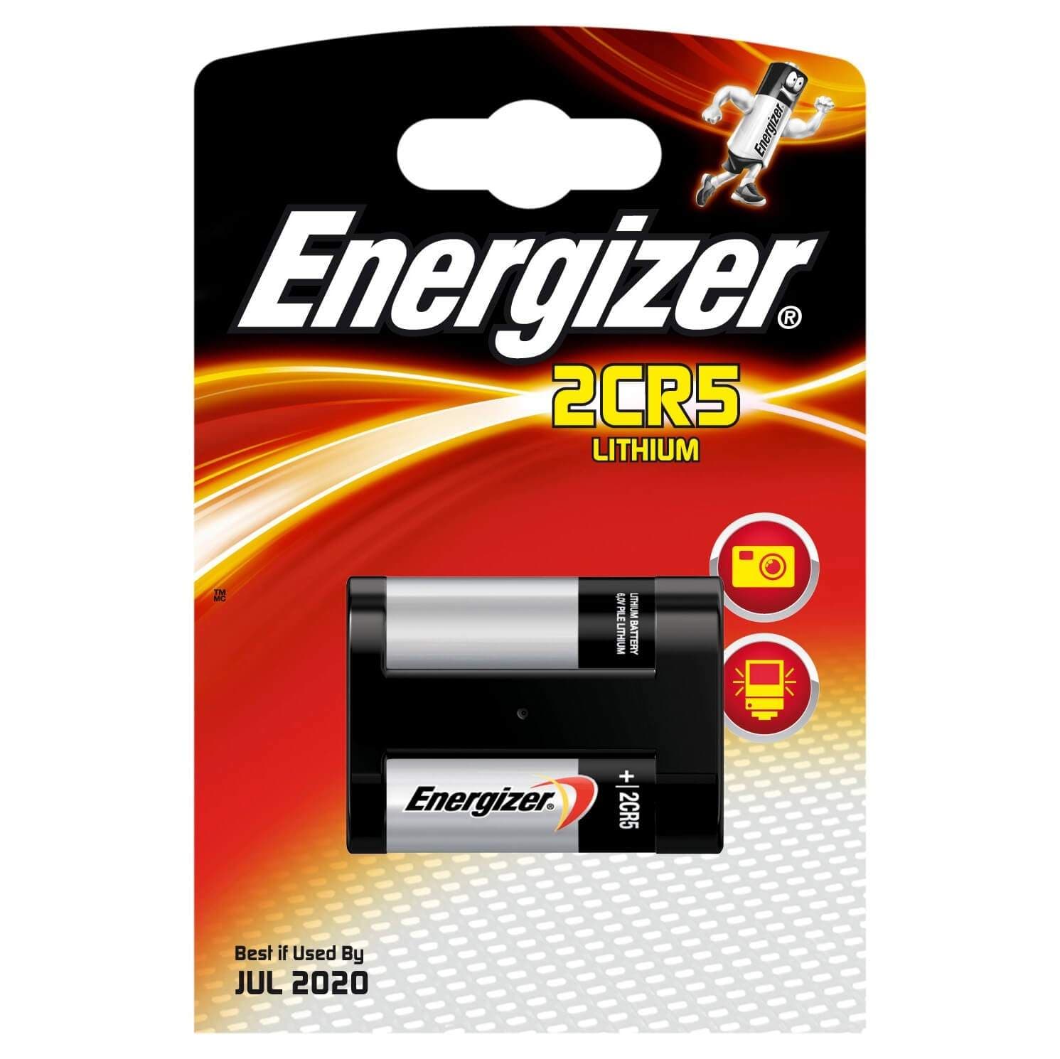ENERGIZER Batteri 2CR5 Lithium 1-pakning