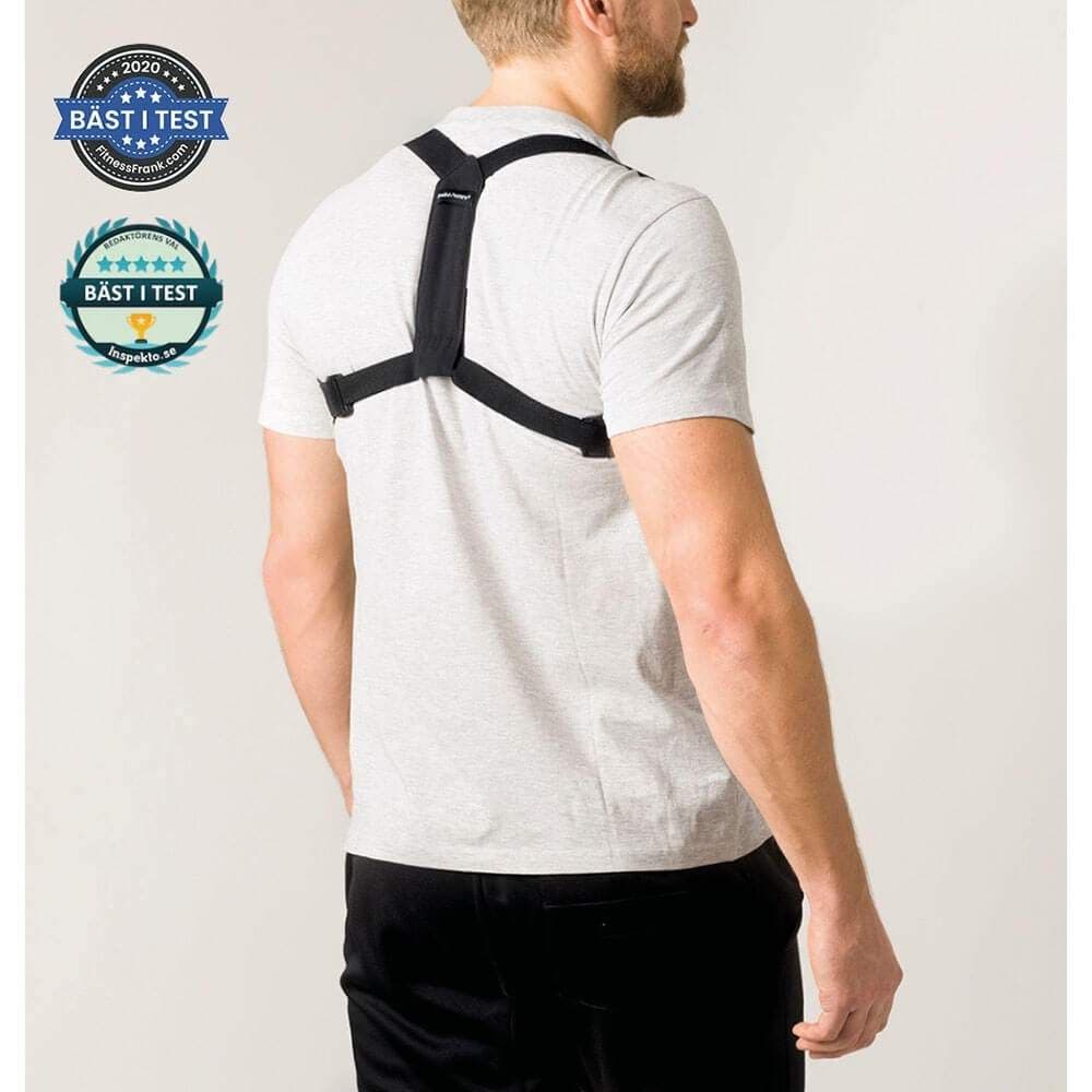 SVENSK POSTURE Posture Strap Flexi One-Size Svart