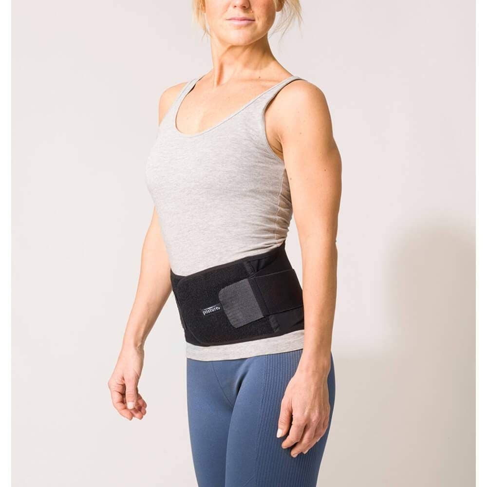 SVENSK POSTURE Nedre ryggbelte Stabilize L Svart
