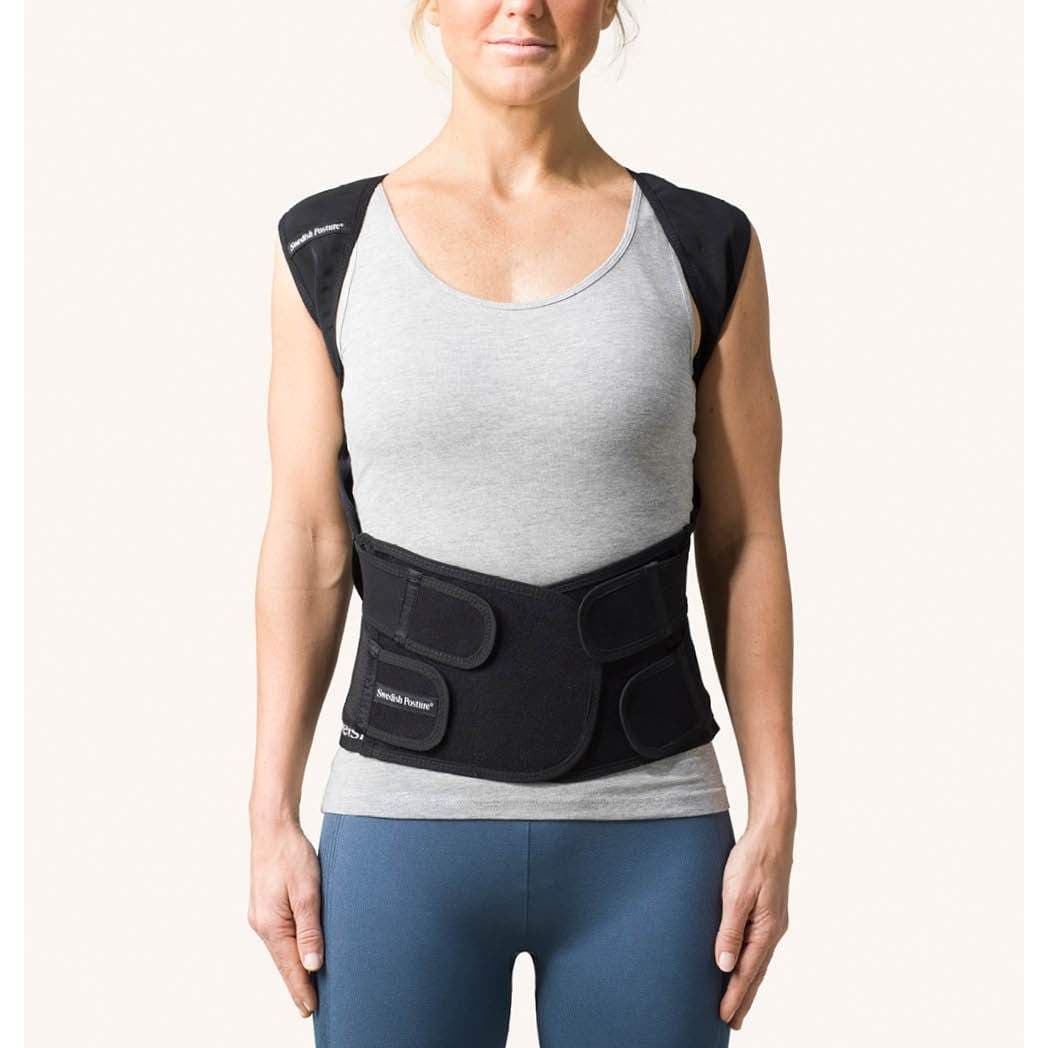 SVENSK HOLDNING Posisjon XS Posture Vest Sort