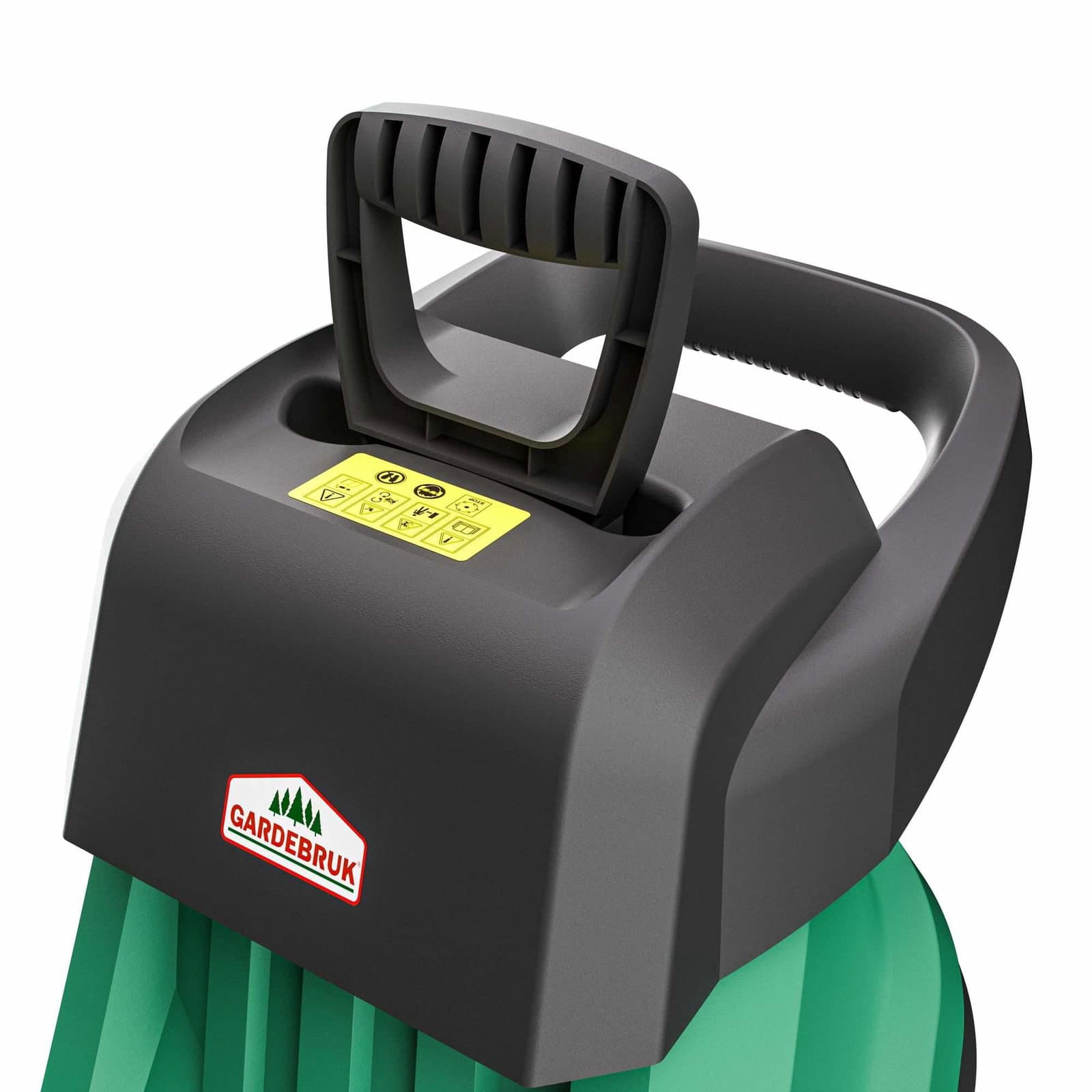 Hagekvern 2400W – 2x 50L sekker, 45mm kapasitet