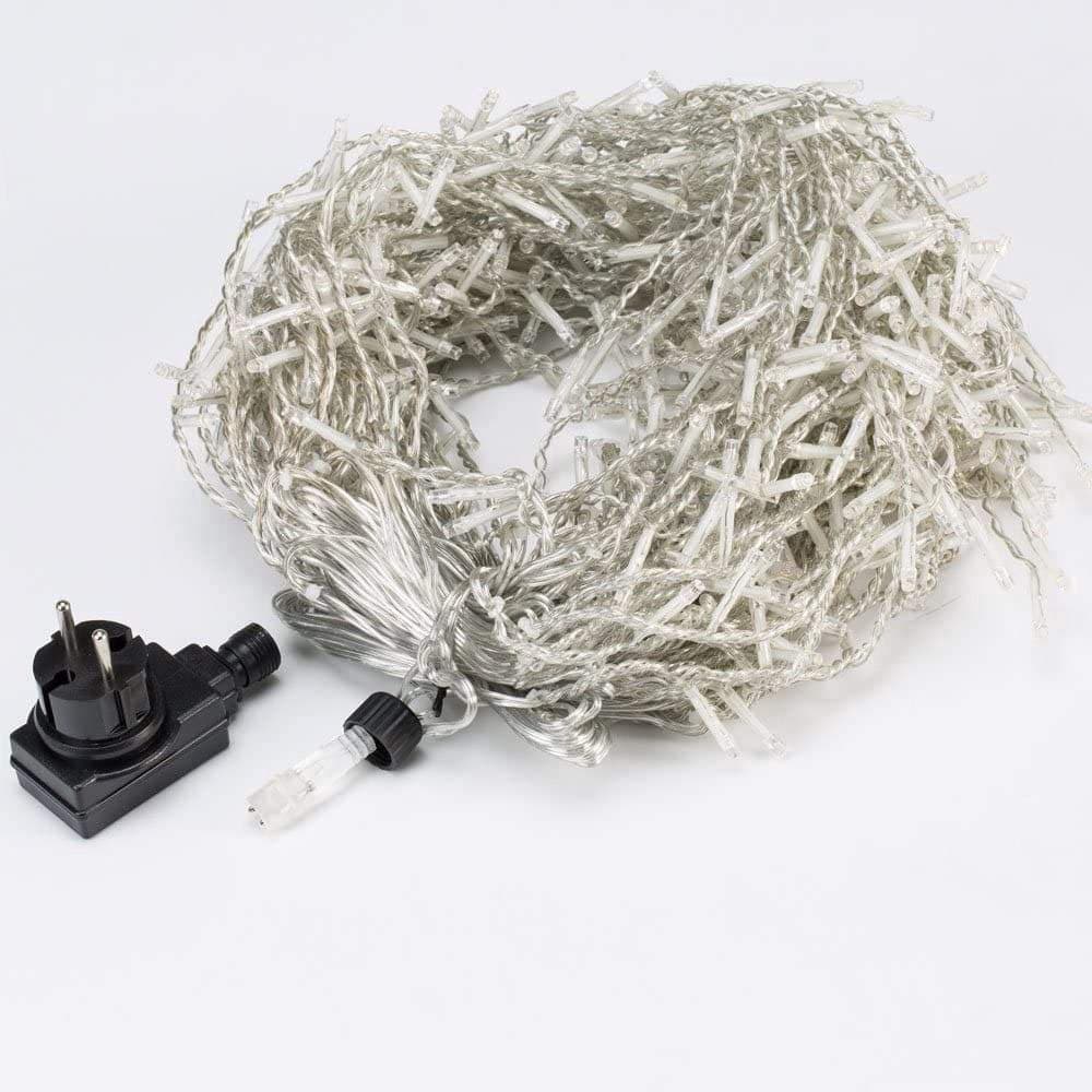 Julelyslenke, varm hvit, 40 m, 400 LED-lys, IP44 view 2
