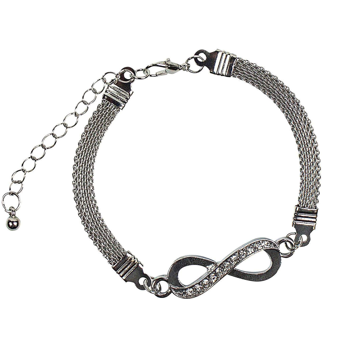 Armbånd med Evighetssymbol  - Sølv