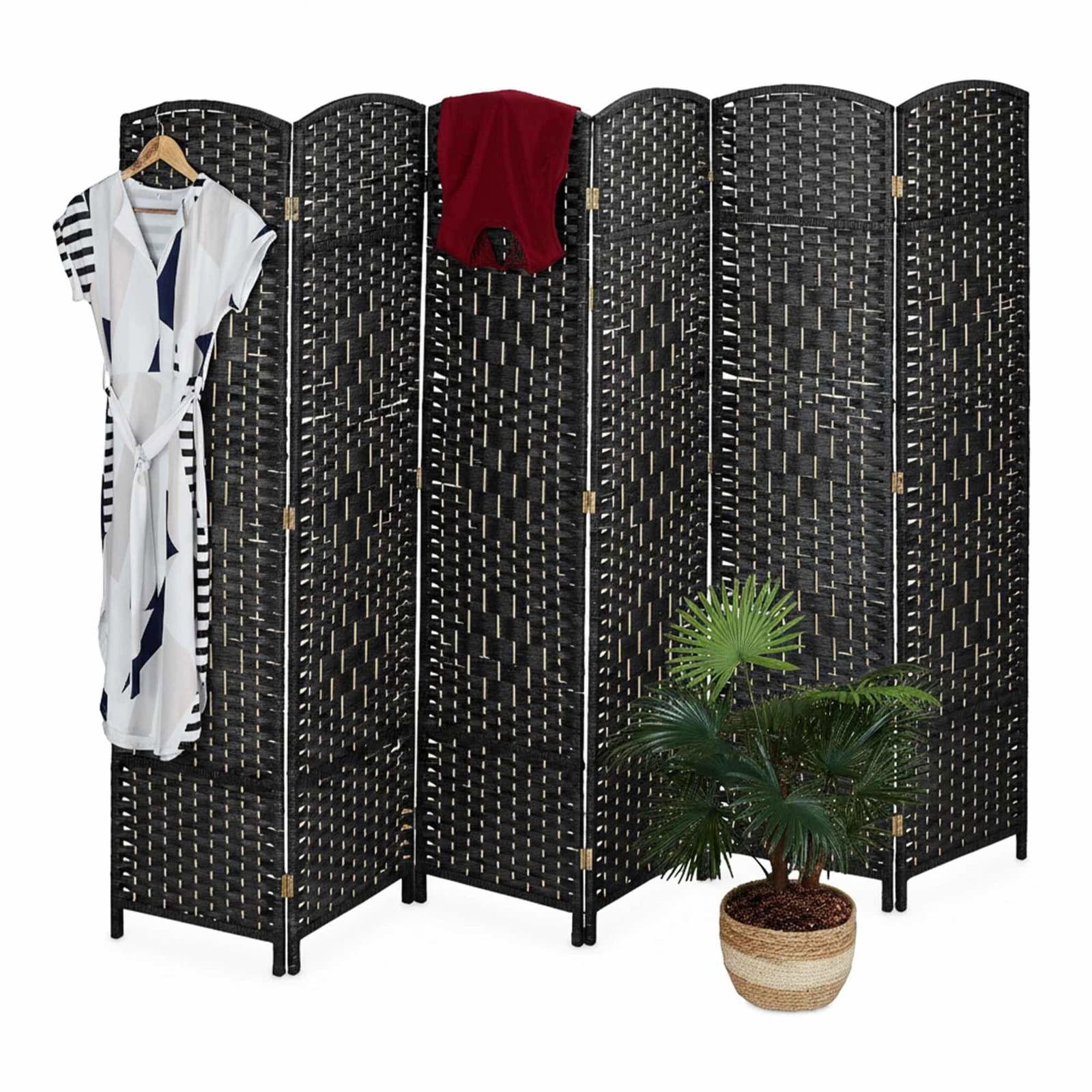 6-panelers foldbar skjerm – elegant romdeler