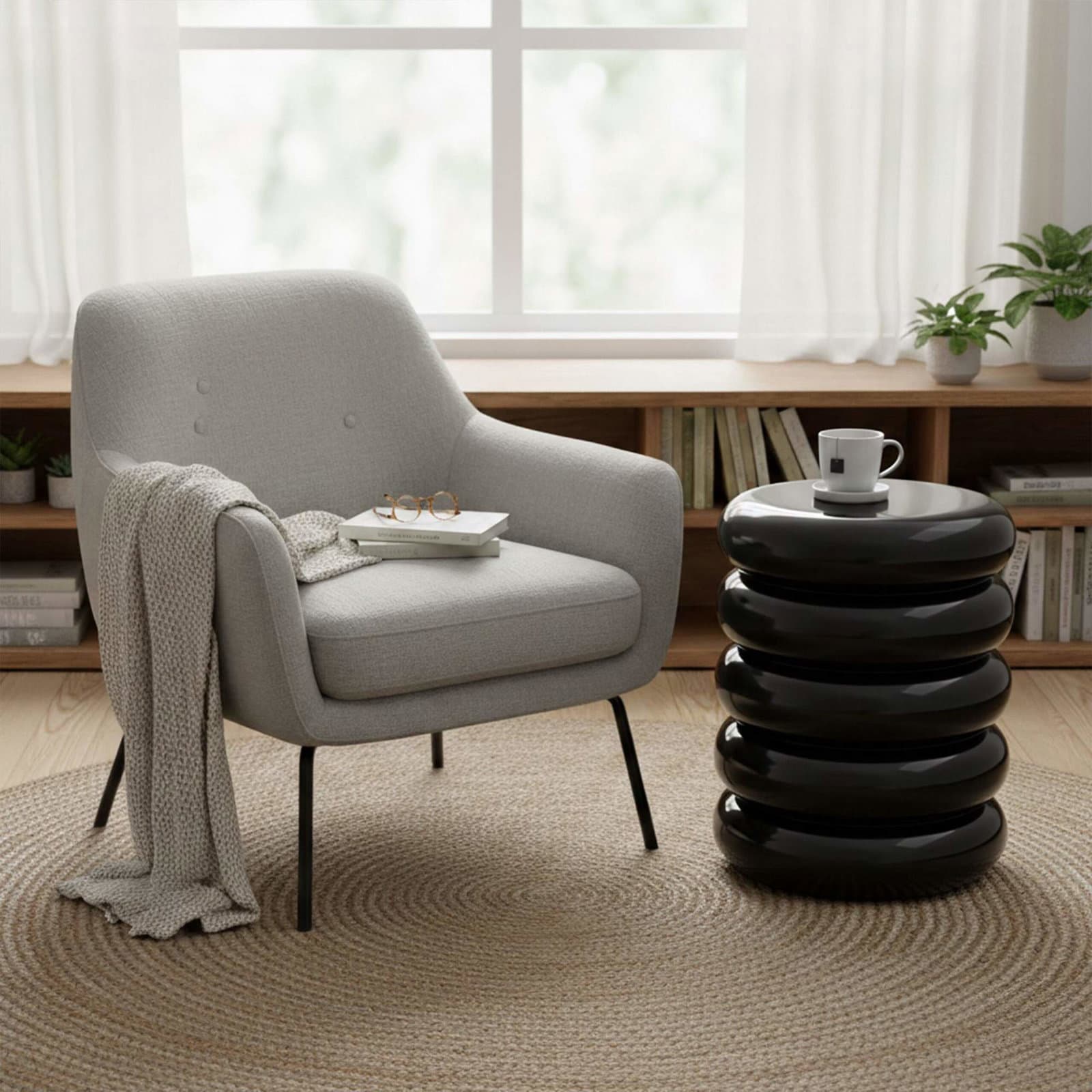 Bubble Design Jern Sidebord & Krakk – Allsidig & Stilig view 2