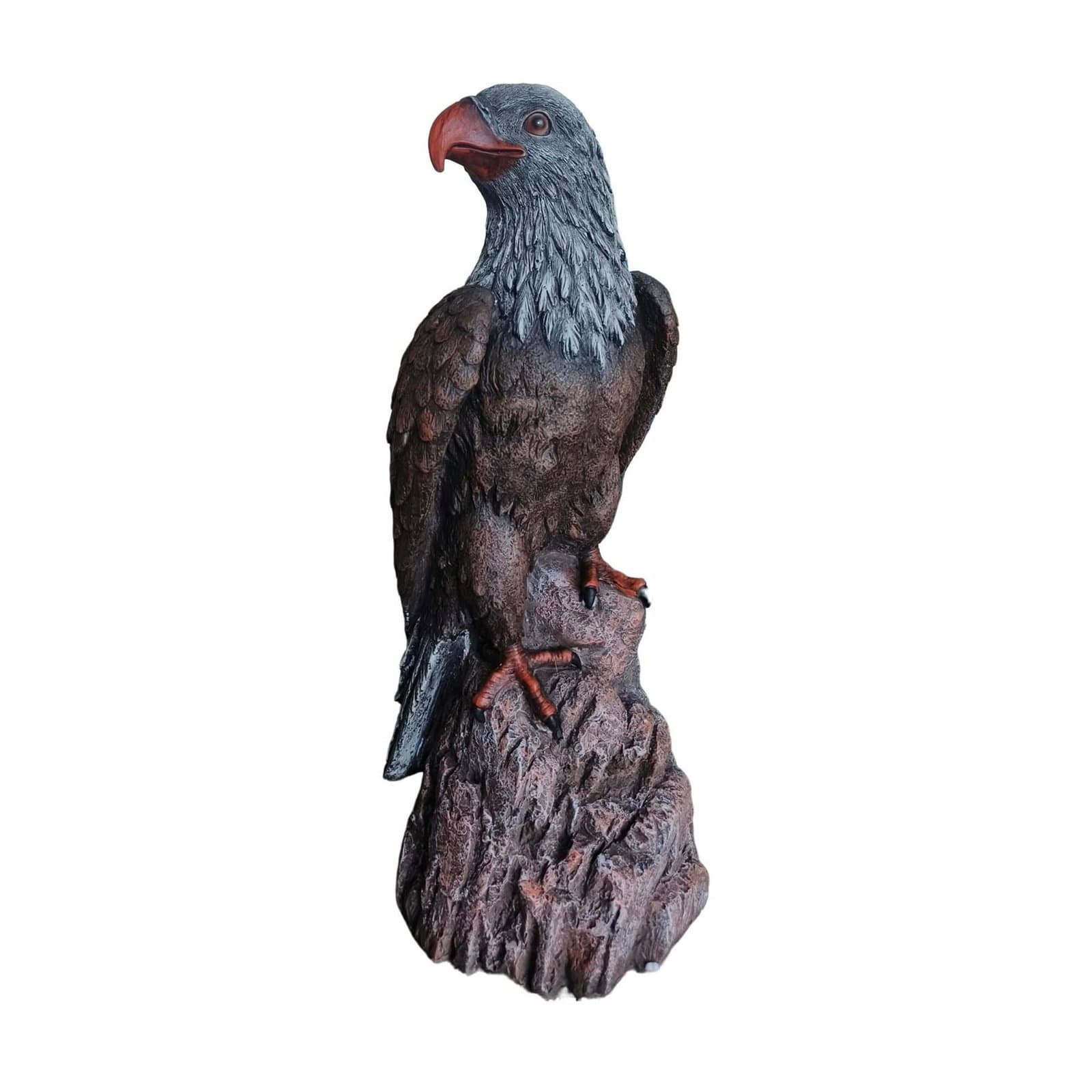 Hageørnstatue – Værbestandig polyresin-dekor