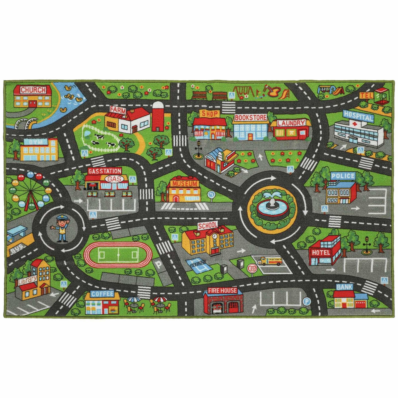 Babylekematte – Sklisikker, bytema, 160x100 cm