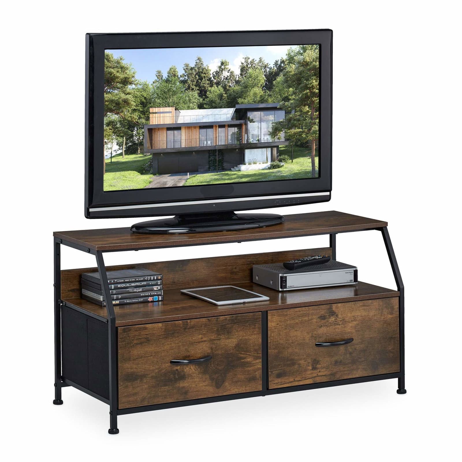 TV-bord i industriell stil