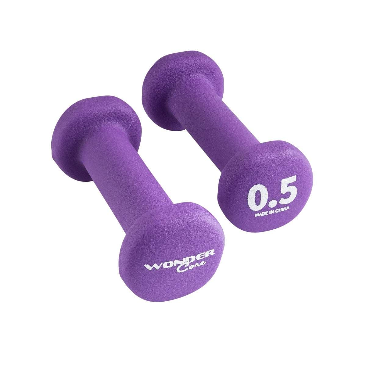 Neopren manualsett, 0,5 kg, sklisikker, par