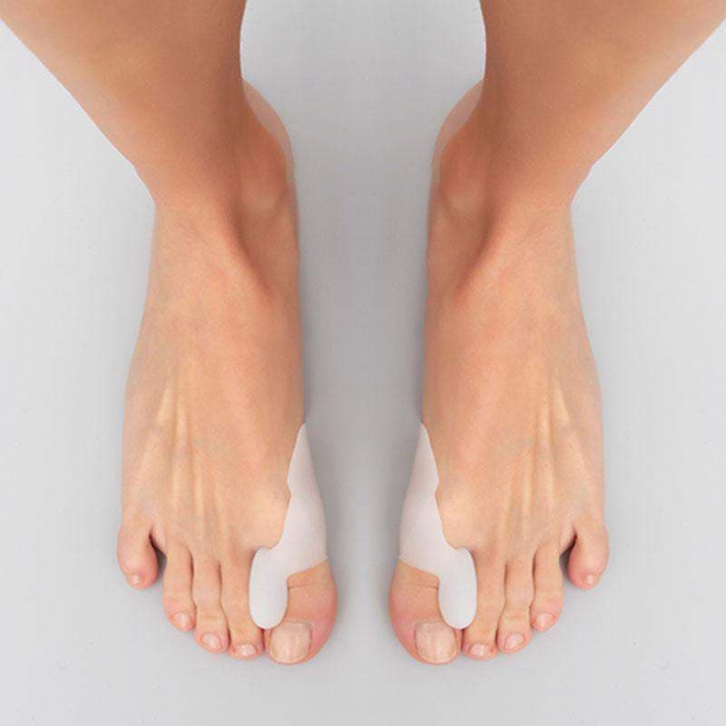 2x Silikonbeskyttere for Hallux Valgus