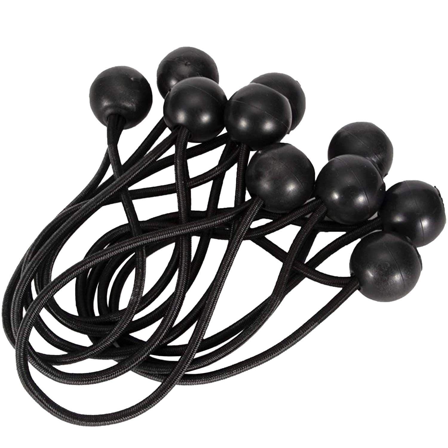 10x Strikksnorer med baller