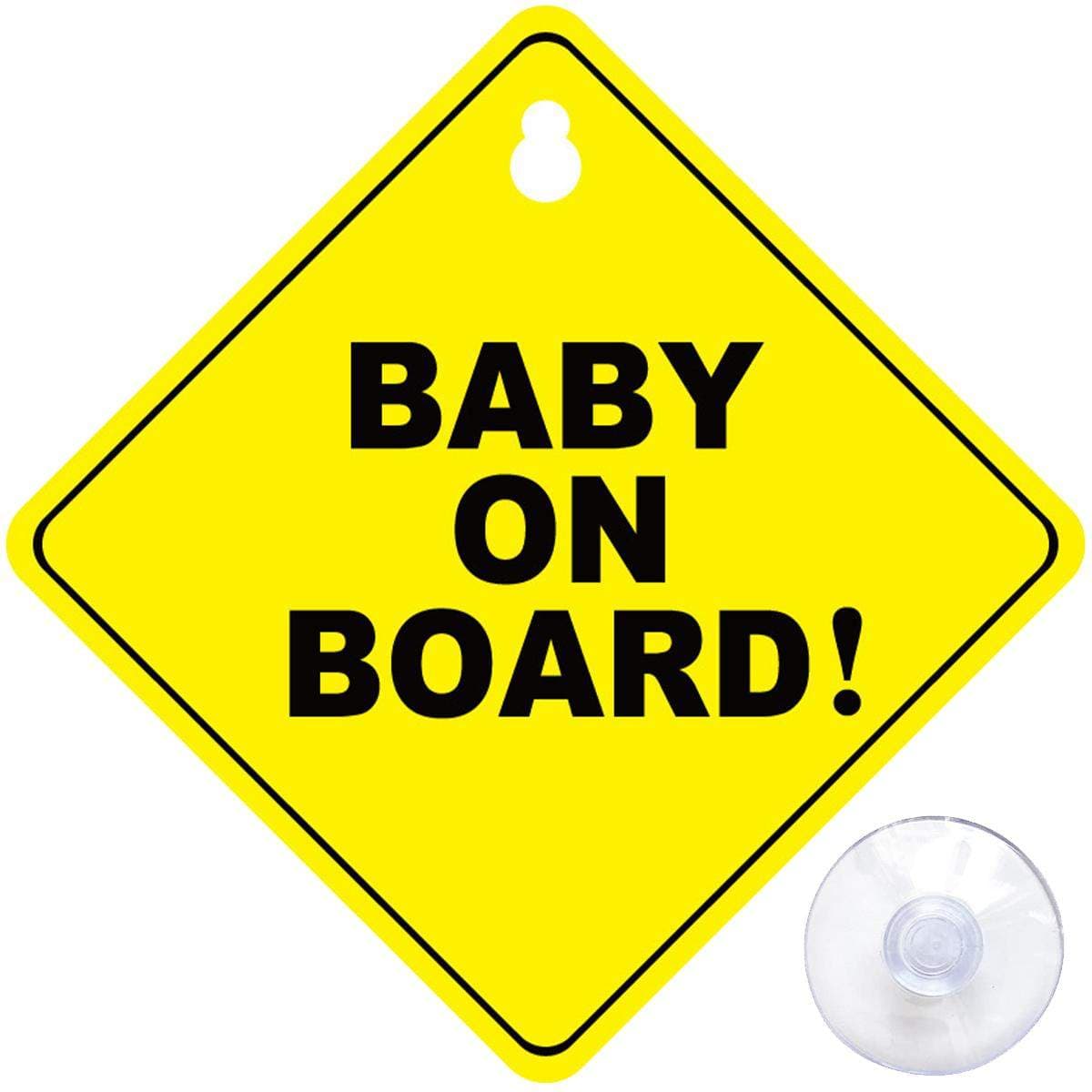 Baby om bord skilt