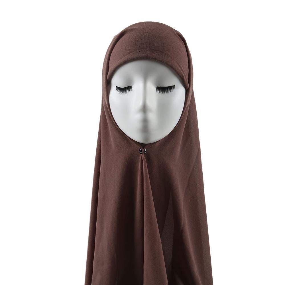 Hijab - Brun view 2