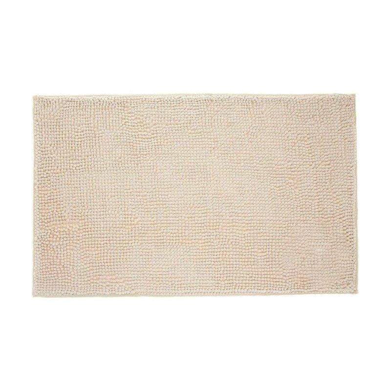 Chenille baderomsteppe, 50 x 80 - Sand