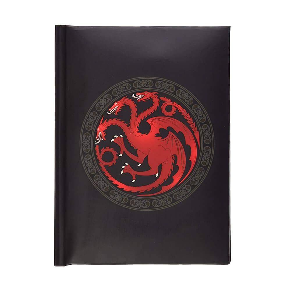 Game of Thrones, Notatbok med lyseffekt - Targaryen