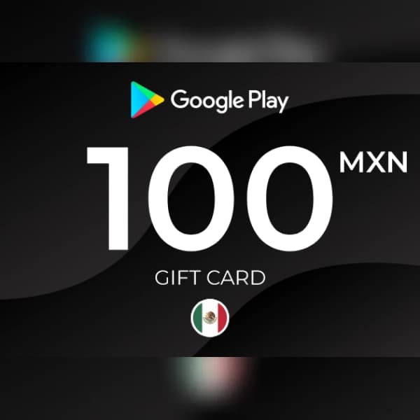 Google Play Gift Card 100 MXN Key - MEXICO