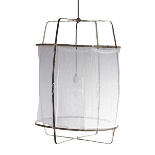 Ay Illuminate Taklampe Z1 hvit bomull ø67x100cm