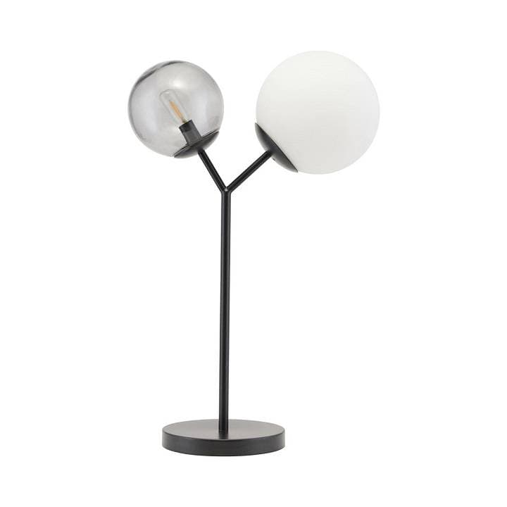 House Doctor To ganger bordslampe svart