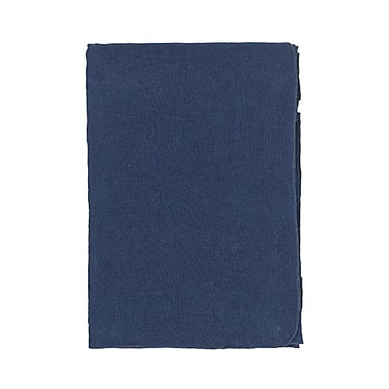 Broste Copenhagen Gracie eco duk 160x300cm - blå