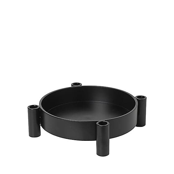 Broste Copenhagen Silke lysestake svart