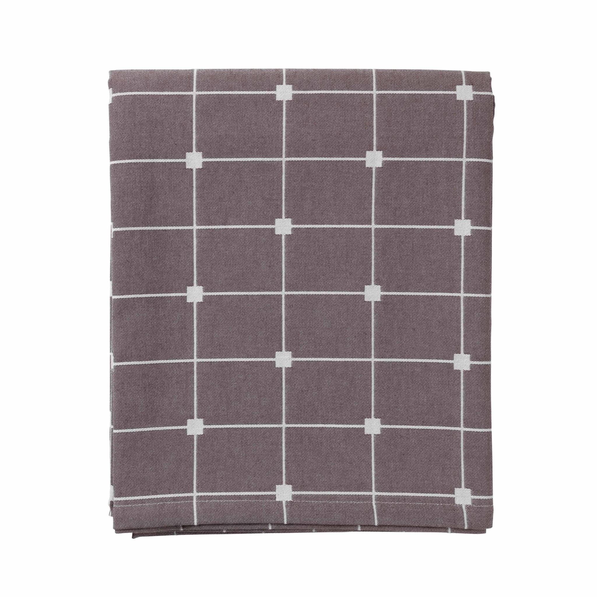 Broste Copenhagen Tila duk brun - 160x300cm