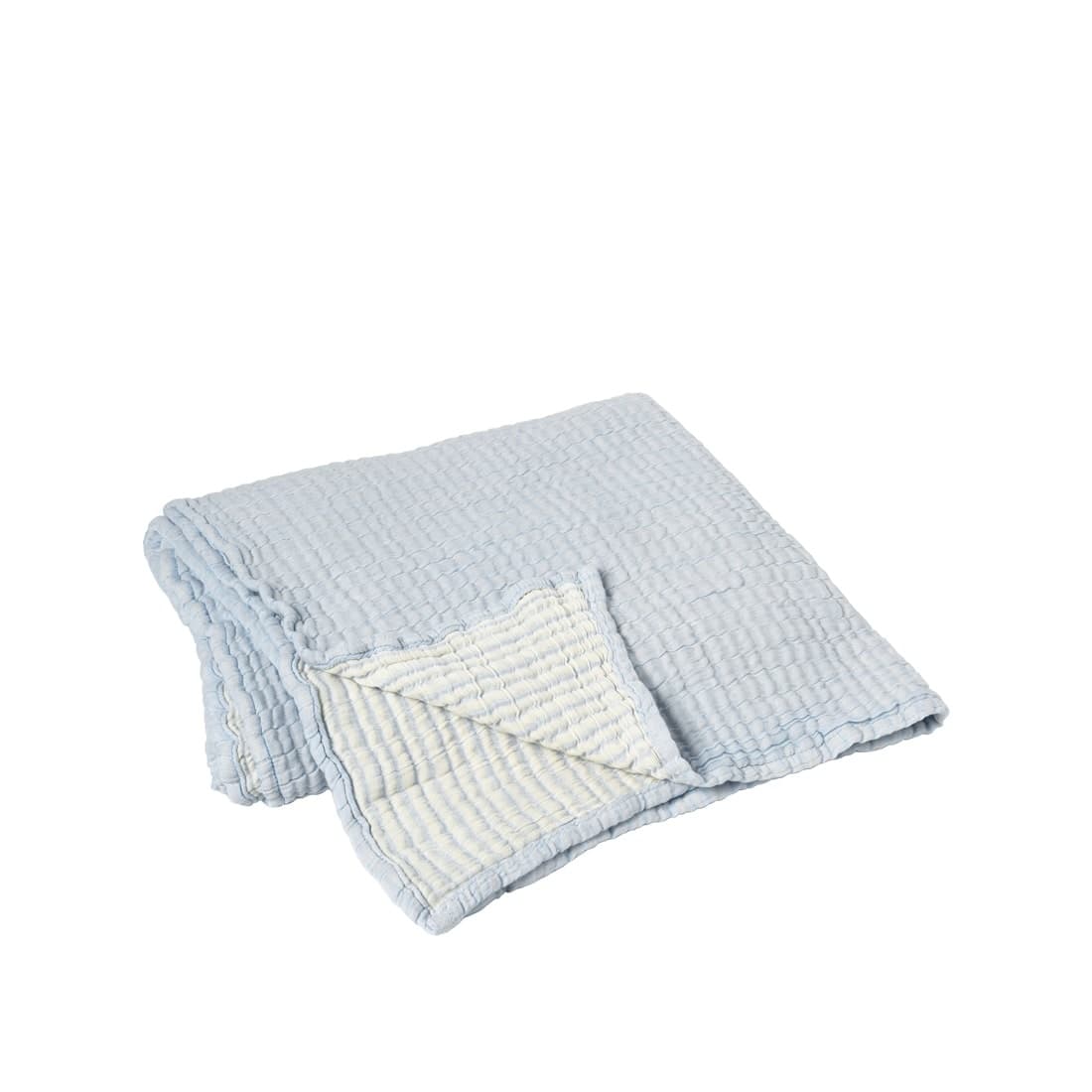 Broste Copenhagen Karri rutete blå - 50030244