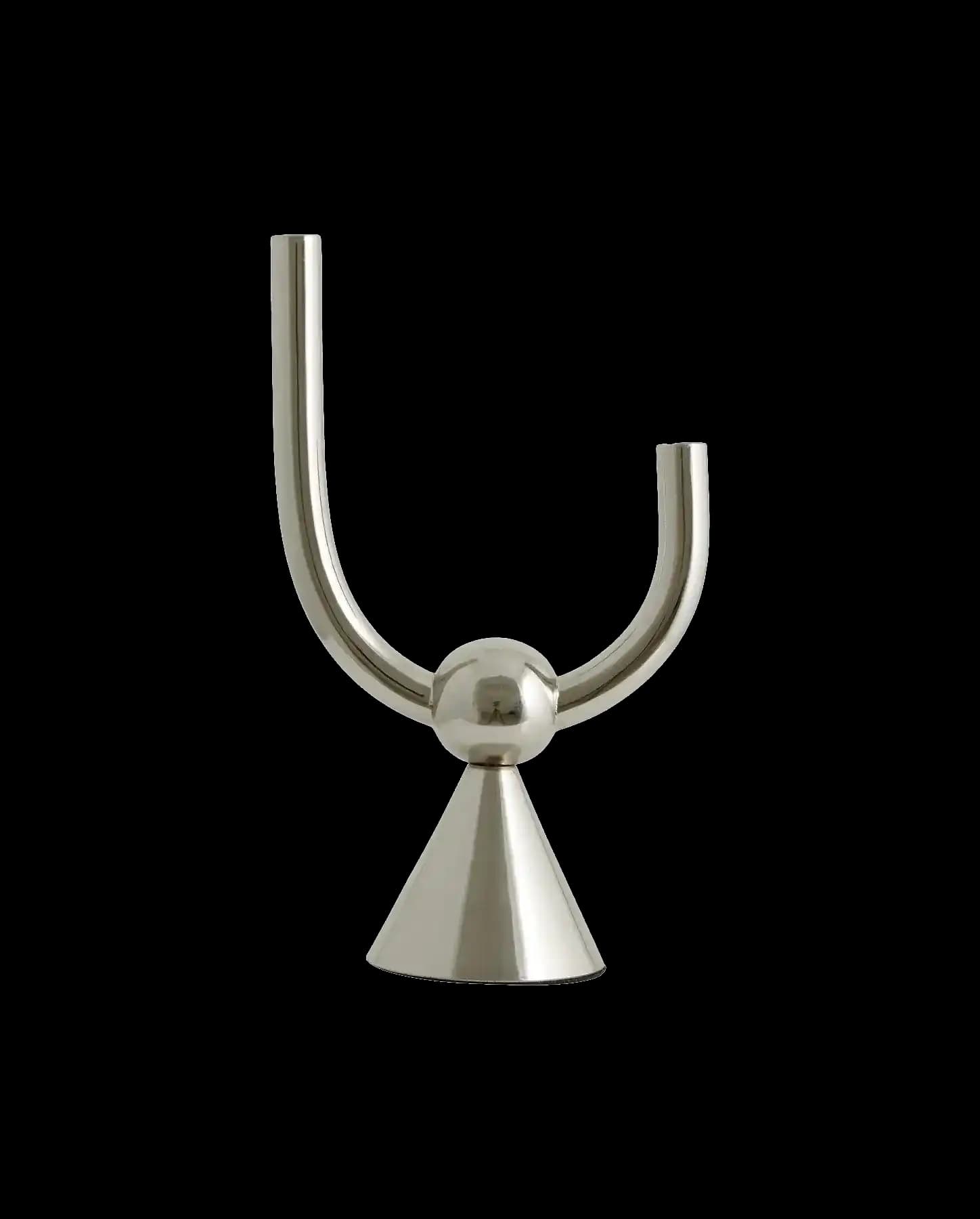Nordal Korfu lysestake krom - 2272