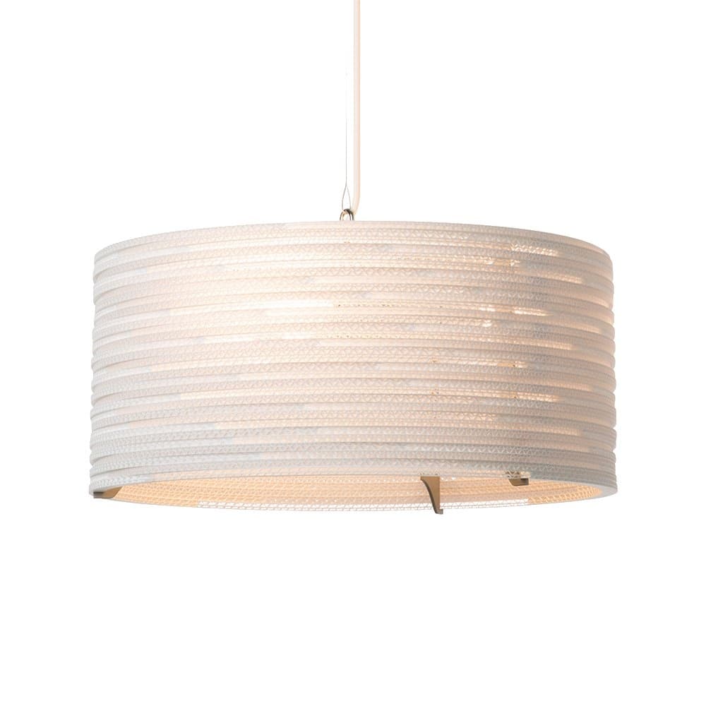 Graypants Drum 18 hengelampe hvit - GP-1151