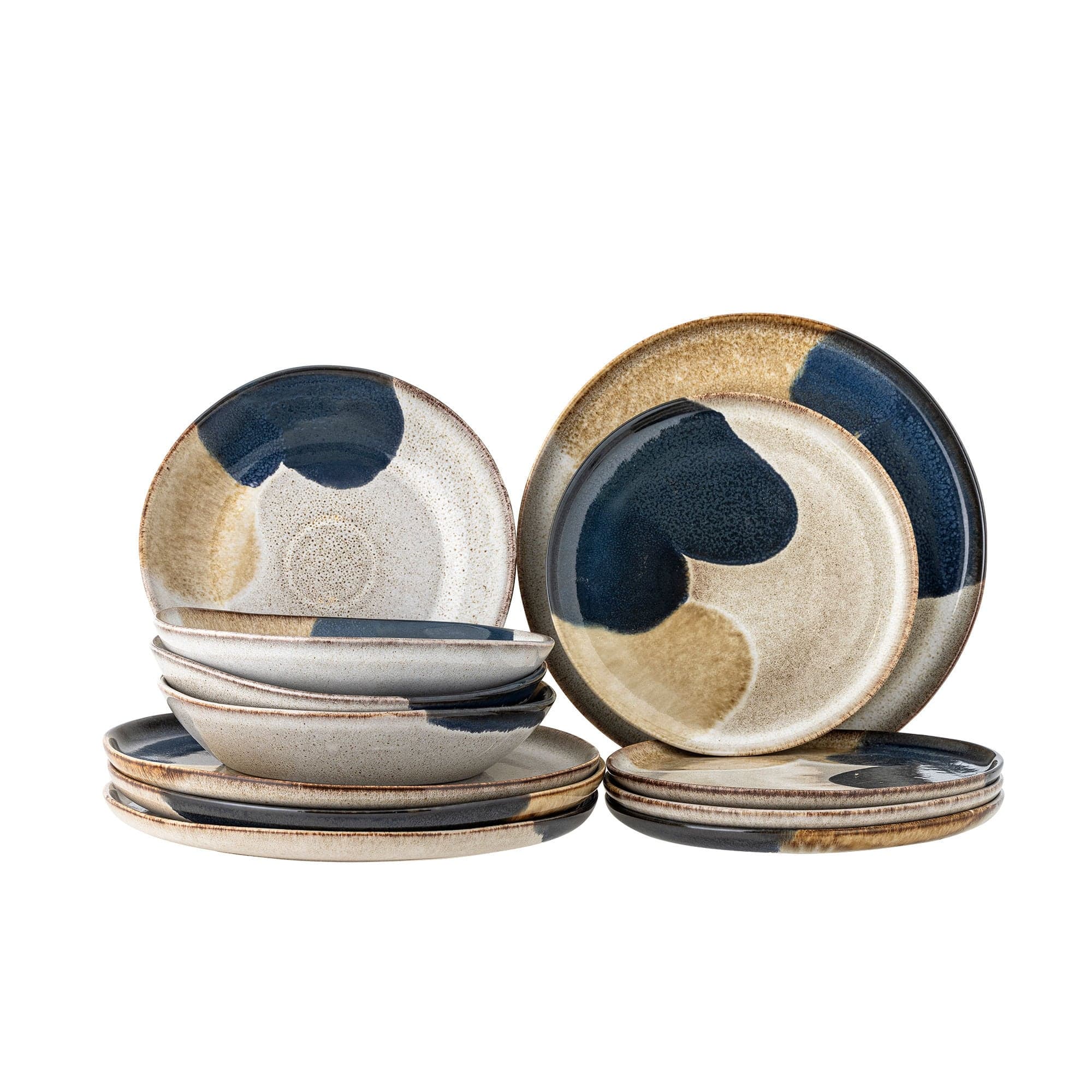 Bloomingville Jules servise sett med 12 deler - 82068690
