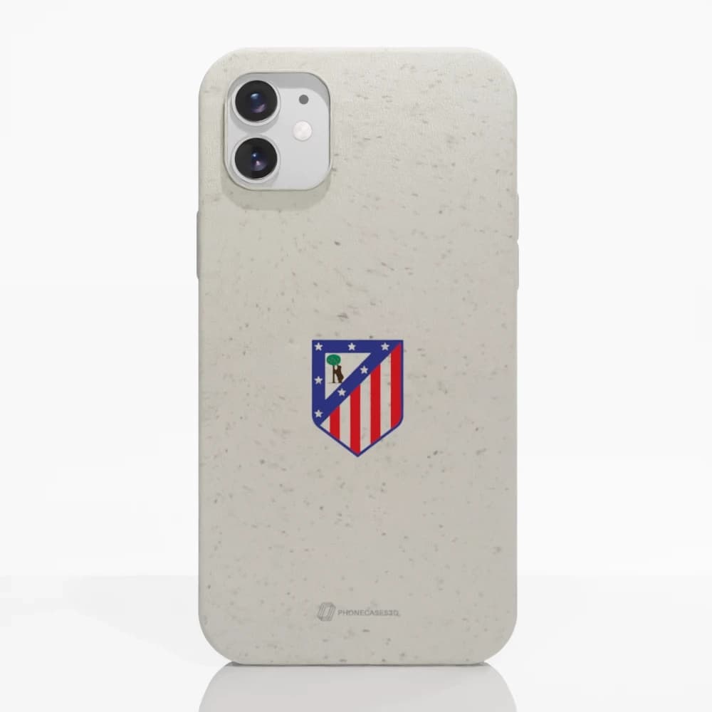 Atlético Madrid Offisiell komposterbar telefondeksel Crest Standard