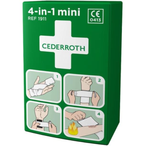 Cederroth Cederroth 4-in-1 blodstopper, liten 1911 Tilsvarer: N/A