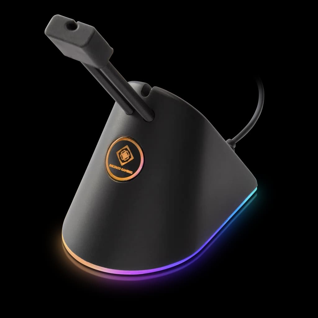 DELTACO Deltaco Gaming Mouse Bungee RGB/svart 7333048050380 Tilsvarer: N/A