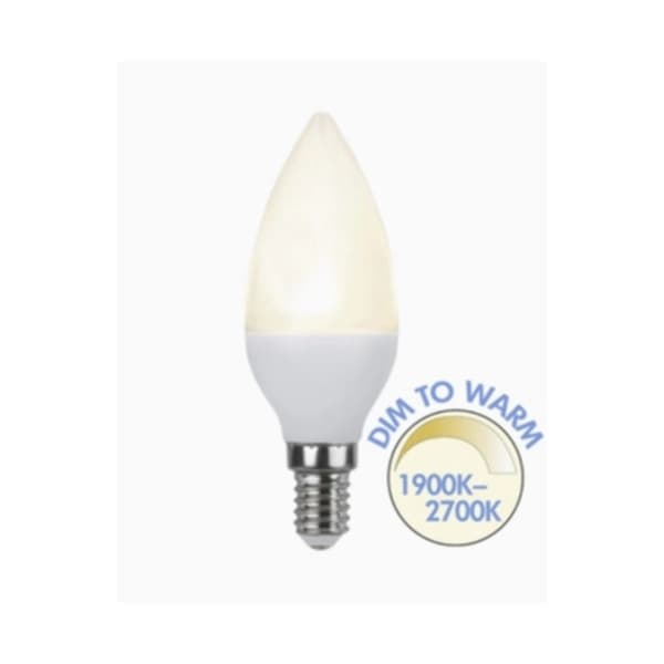 Star Trading Illumination LED Opal E14 DTW 2700-1900K 358-69-3 Tilsvarer: N/A