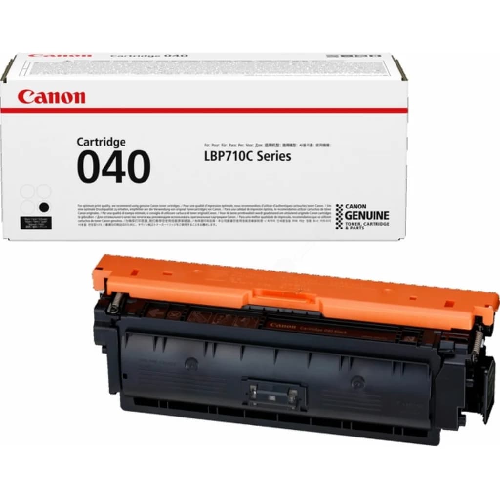 Canon Canon 040 BK Tonerkassett Svart 0460C001 Tilsvarer: N/A