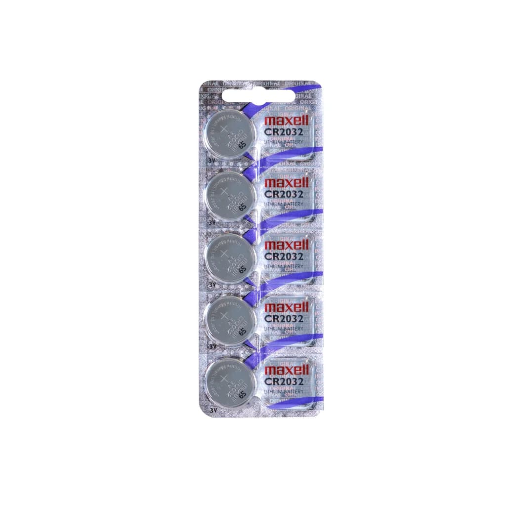 MAXELL Maxell CR2032 5-pakk 18586300 Tilsvarer: N/A