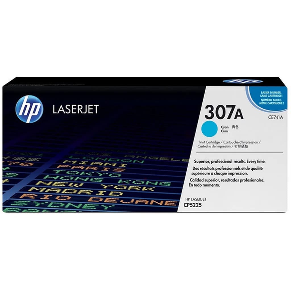 HP HP 307A Tonerkassett Cyan CE741A Tilsvarer: N/A