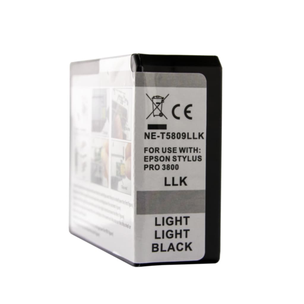 WL Blekkpatron, erstatter Epson T5809,lys lys svart, 84 ml 0T5809 Tilsvarer: T5809
