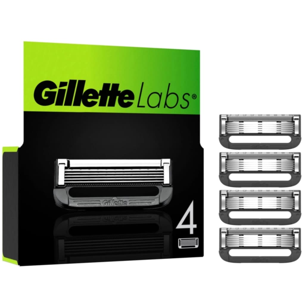 Gillette Gillette Labs Barberblad 4-pakning 7702018605378 Tilsvarer: N/A