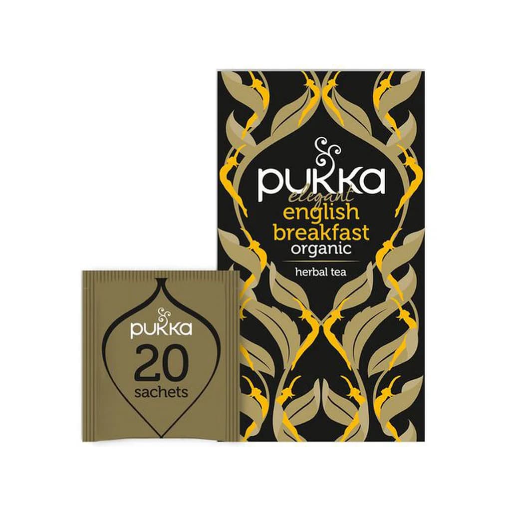 Pukka Pukka Elegant English Breakfast teposer 20-pakning 5060229011565 Tilsvarer: N/A